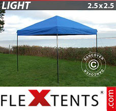 Reklamtält FleXtents Light 2,5x2,5m Blå